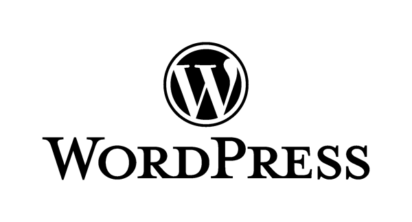 Wordpress Logotype Alternative Black